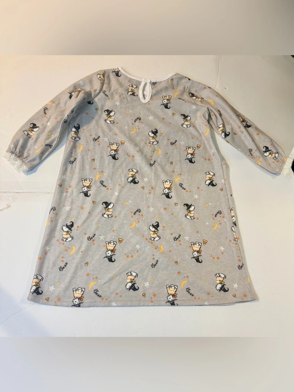 Laura Ashley Girls 2T Witch Scotty Halloween Nightgown NWT